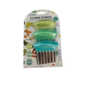 melii Stainless Steel Crinkle Cutters